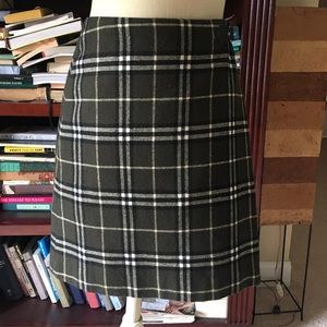 Vintage BURBERRY plaid skirt